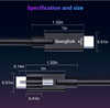 USB 4.0 C to C Screw-Locking  Cable