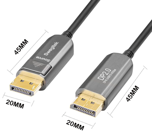 DP 2.1 active optical cable