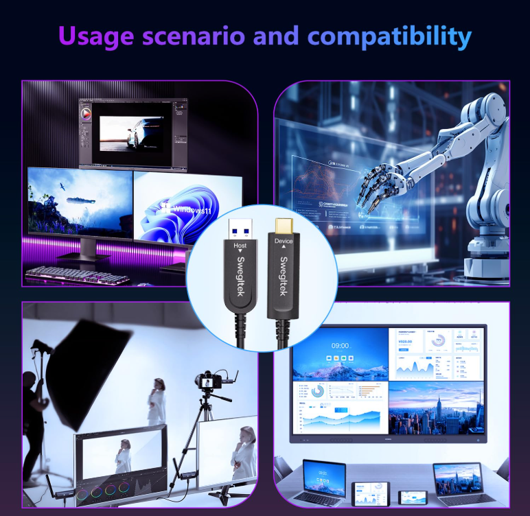 USB A TO C 3.2 super speed data transmission cable