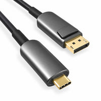 swegltek USB-C to DisplayPort Active Optical Cable | 4K 60Hz | 5–50m