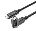 USB 4.0 C to C Screw-Locking  Cable