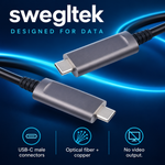Data-only USB-C cable with no video output