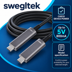 Check remote USB device power and selected cable length