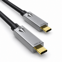 swegltek USB-C to USB-C Active Optical Cable | 2-Lane DisplayPort, 10Gbps, 4K30 | 3–20m